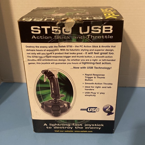 SAITEK ST50 USB Action Stick and Throttle - Picture 7 of 8